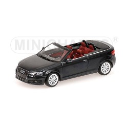 Audi A3 Cabriolet, 2008, Gris métallisé / Grey metallic, 1/43