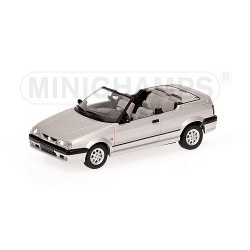 Renault 19 Cabriolet, 1992, Gris / Silver, 1/43