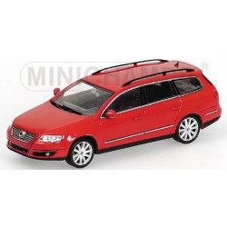 VW Volkswagen Passat Variant, 2005, Rouge / Red, 1/43