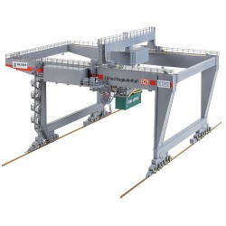 Portique à conteneurs / Container bridge-crane H0