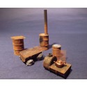 Improvised Drum Stoves WWII, 1/35