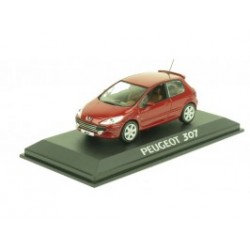 Peugeot 307, Rouge, 1/43