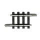 Rail droit / Straight track, L 17,5 mm, N