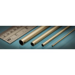 Laiton / Brass Micro Tube 0.9 x 0.7 mm (3p.)