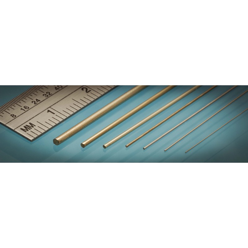 ALBION ALLOYS NSR033 Nickel Argenté Nickel Silver Rod 0.33 mm 6p. 