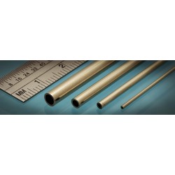 Laiton / Brass Tube 1 x 0.25 mm (4p.)