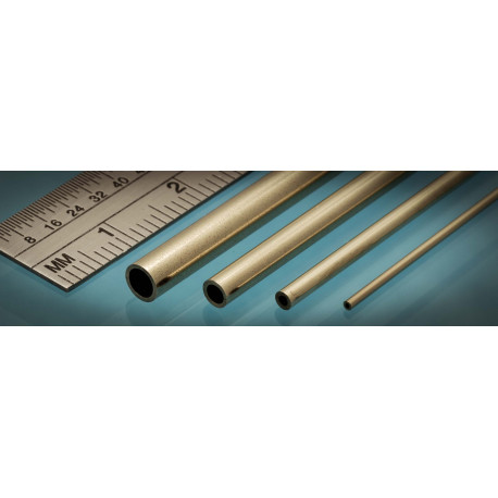 Laiton / Brass Tube 2 x 0.45 mm (4p.)