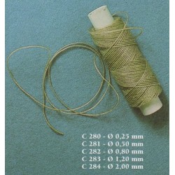 Cordage Beige 0.5 mm * 30 mc