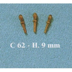 Cabillots en Noyer 9mm 50 pcs