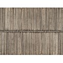 Feuille de carton 3D "Mur en planches" / 3D Cardboard Sheet “Timber Wall”, H0