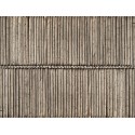 Feuille de carton 3D "Mur en planches" / 3D Cardboard Sheet “Timber Wall”, H0