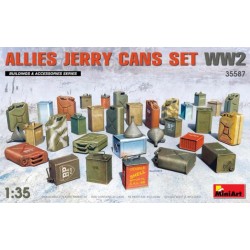 Allies Jerry Cans Set WW2 1/35