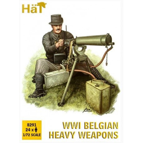 Belgian Heavy Weapon, WWI, 1/72