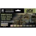 British Colors Africa 1939-1943, WWII