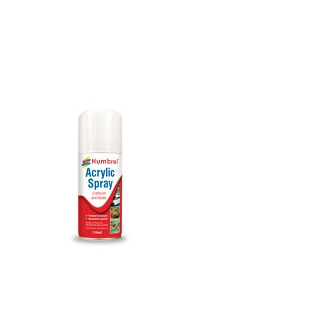 Spray Acrylique Blanc Brillant / Acrylic White Gloss 22, 150ml