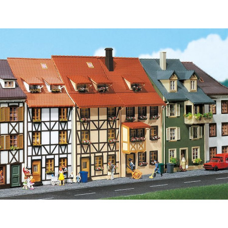 2 maisons à colombages / 2 Relief houses H0