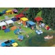 Jeu de tentes de camping / Set of camping tents H0