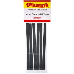 Flex-I-File Micro Cloth Refill 6 tapes, 6000 grit