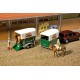 Deux box pour chevaux / 2 Horsetrailers H0