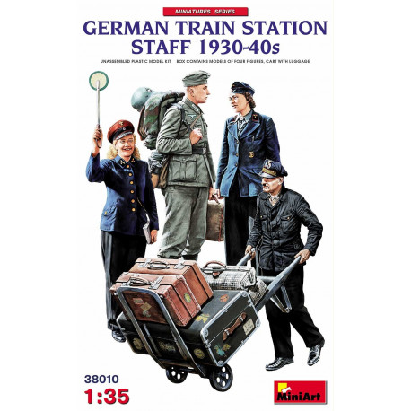 German Train Station Staff 1930-40s WWII 1/35