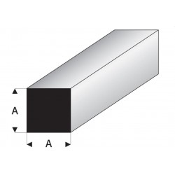 Profilé Plastique Carré 1000 * 3 mm