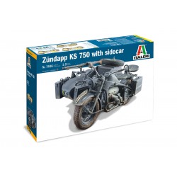 Zundapp KS 750 w/ sidecar 1/9