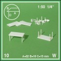 10 Tables 1/50