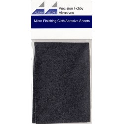 2 Feuilles Abrasives en microfibres, grain 1800 / 2 Micro Finishing Cloth Abrasive Sheet, 1800 Grit