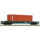 Container carrier wagon "CMBT" Belge N