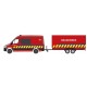 Mercedes Benz Sprinter Pompiers + remorque, Belgique, H0