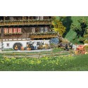 Quatre clôtures pour prés & jardins 2360mm / 4 Garden and field fences, 2360 mm H0