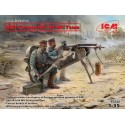 German MG08 MG Team (2 figures), WWI, 1/35