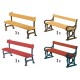 12 bancs de parc / 12 Park benches H0