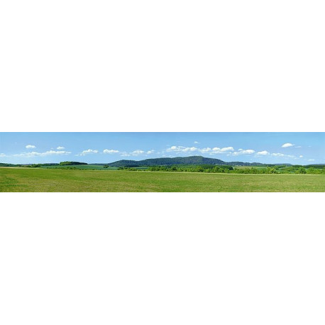 Décor de fond Paysage moyenne montagne / Summer in the Highlands Model background