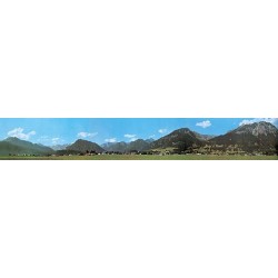 Agrandissement du décor de fond Oberstdorf / Oberstdorf Model background extension