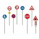 Set de panneaux de route / Traffic Signs H0