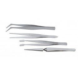 Set de 4 Brucelles / 4 Tweezers set