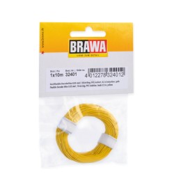 Câble Jaune / Decoder wire Yellow 0,05mm², 10m