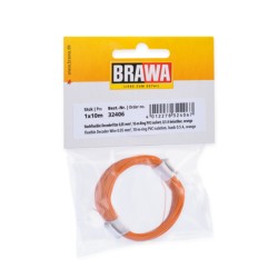 Câble Orange / Decoder wire Orange 0,05mm², 10m