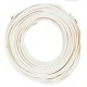 Câble Blanc / Decoder wire White 0,05mm², 10m