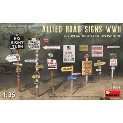 Allies Road Signs WWII Europe 1/35