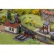 Set hangar à locos + poste cantonnement / Branch line engine shed with block post Set N