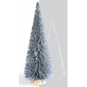 Sapin Pailleté Argenté / Glittering Silver Fir Tree, 38cm