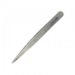 Brucelle pointue en innox / Fine Stainless Steel Tweezers, 3