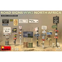 Road Signs North Africa, WWII 1/35