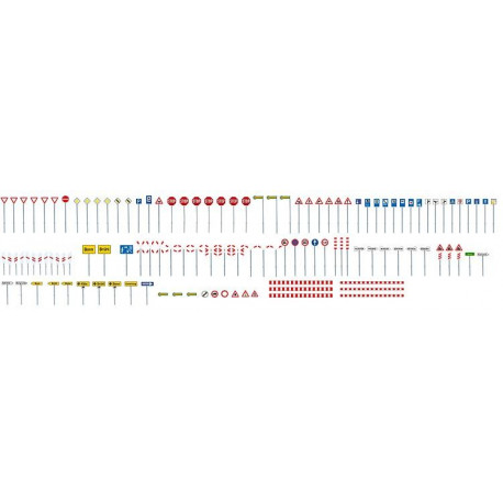 Panneaux de signalisation / Set of traffic signs N