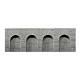 Dalle décoration arcades pierre naturelle / Decorative sheet Arcades, Natural stone ashlars N