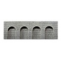 Dalle décoration arcades pierre naturelle / Decorative sheet Arcades, Natural stone ashlars N