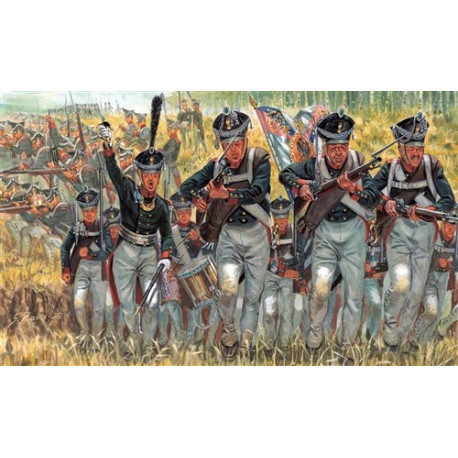 Russian Infantry, Napoleonic Wars 1/72