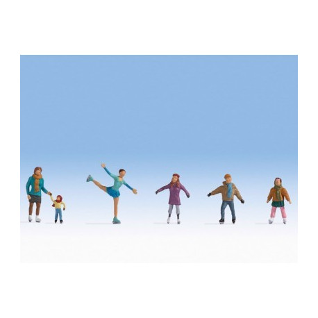 Patinage / Ice Skaters H0